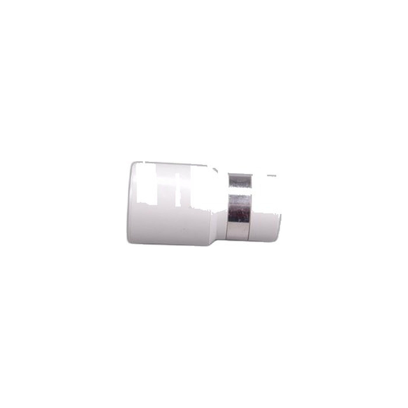 Central Vacuum 1 1/4" CP Hose Cuff with Metal Contact - Beige