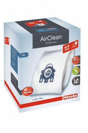 AirClean 3D XL Pack GN 8 bags - Miele