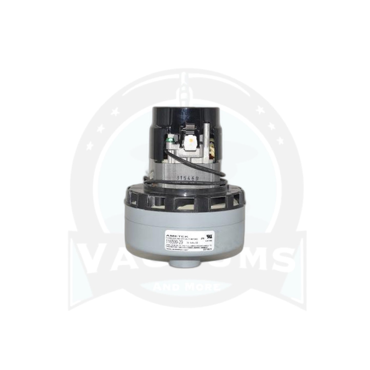 Motor - Ametek Lamb 24V 2-Stage 5.7" Diameter