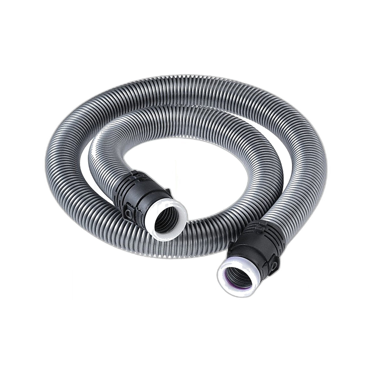 Genuine Miele non-electric replacement hose for Classic C1 and S2 vacuums, with end fittings and no curved handle
