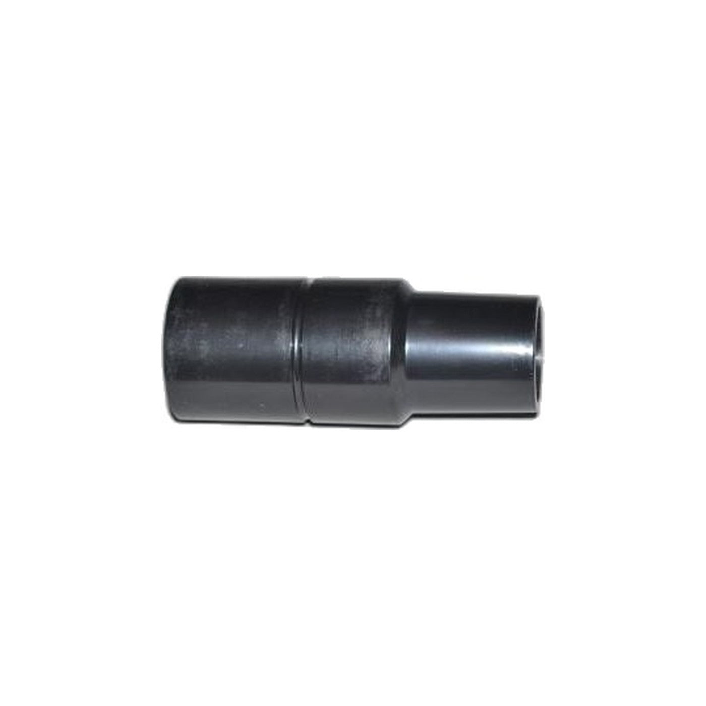 Adapter - 1 1/2" to 1 1/4", Black Plastic, Fits Shark Upright