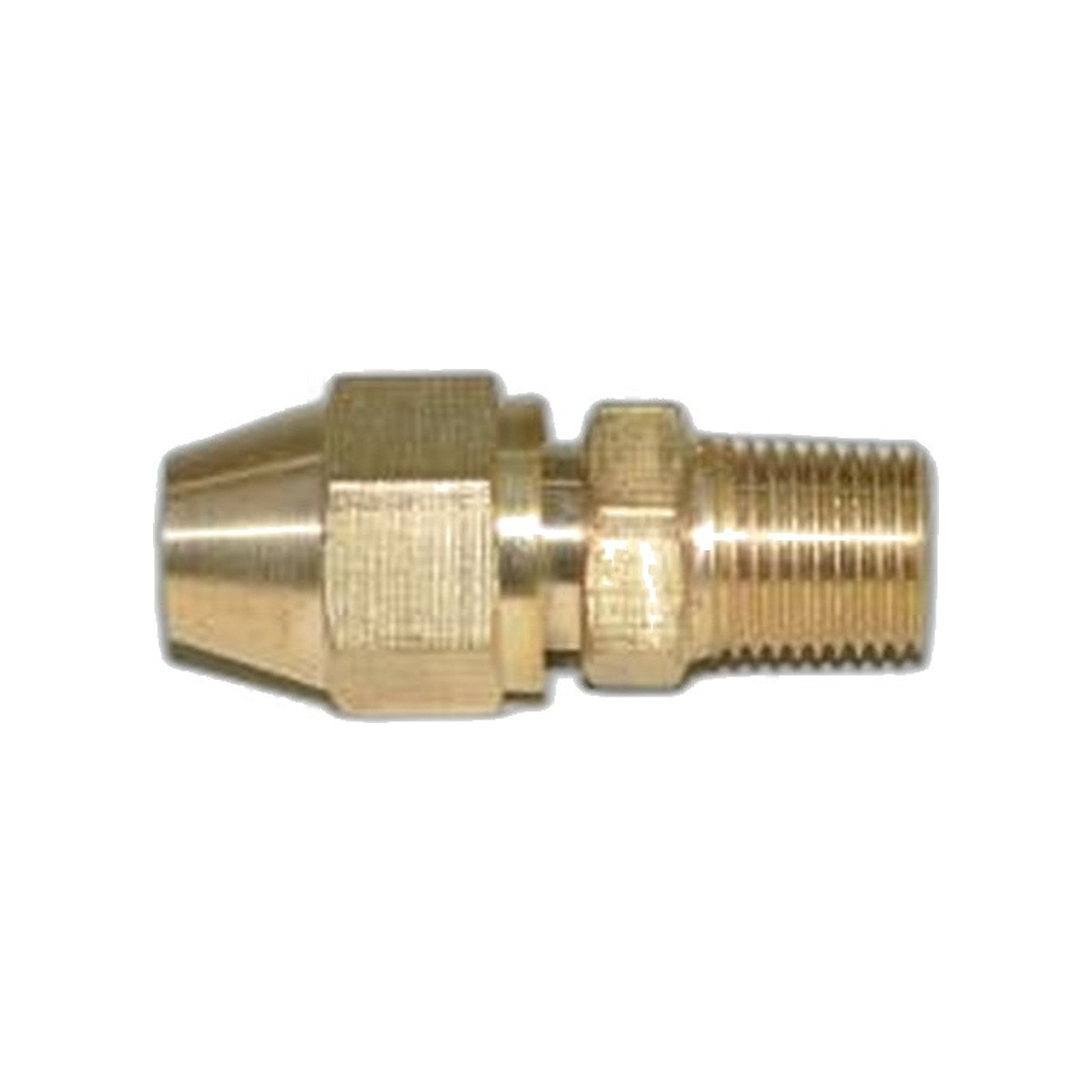 Brass Compression Fitting 1/8" x 1/4" for Commercial Detail Tool