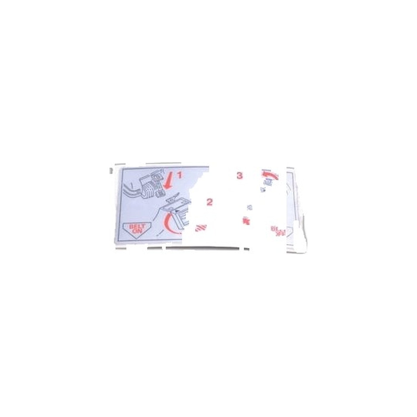 Kirby Heritage II Instruction Label (Min 10)