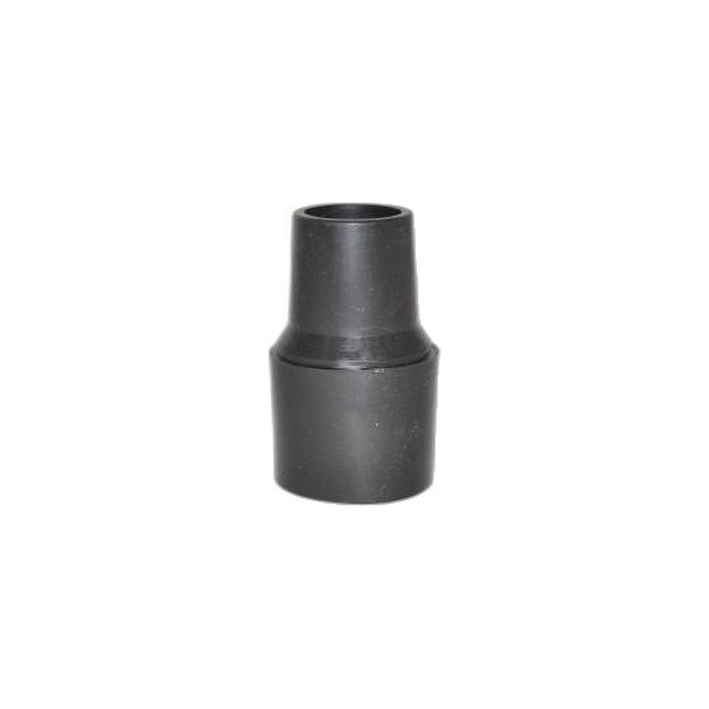 Reducing Hose Cuff - Black, 1-1/2" to 1-1/4", All Plastic