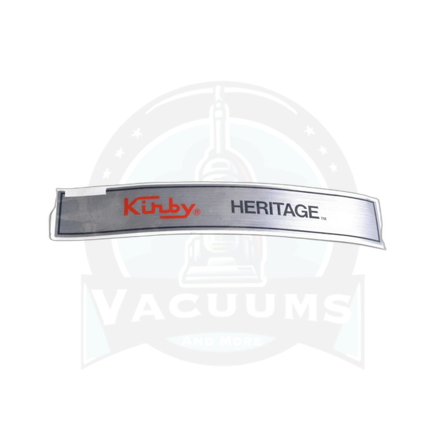 Kirby Heritage I Bag Top Cover Label - Vacuums and More