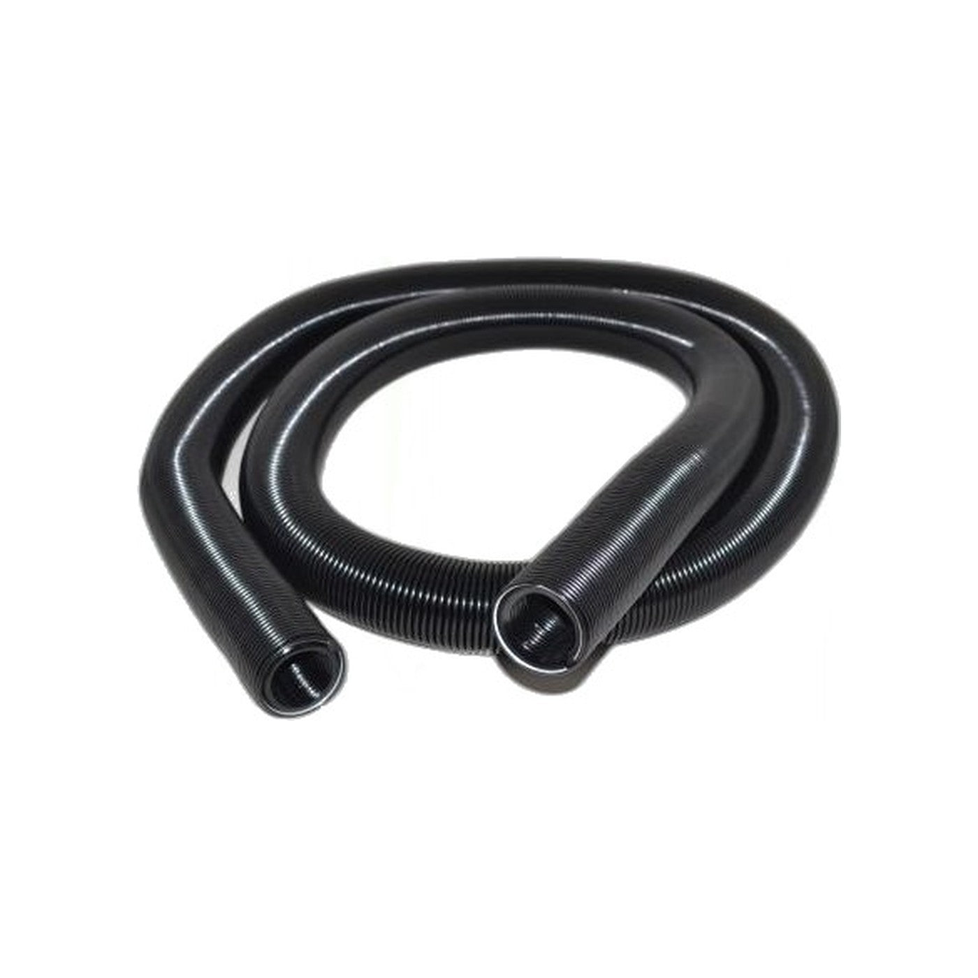 Black Stretch Vacuum Hose - 1 1/4" x 6' (Stretches to 30')