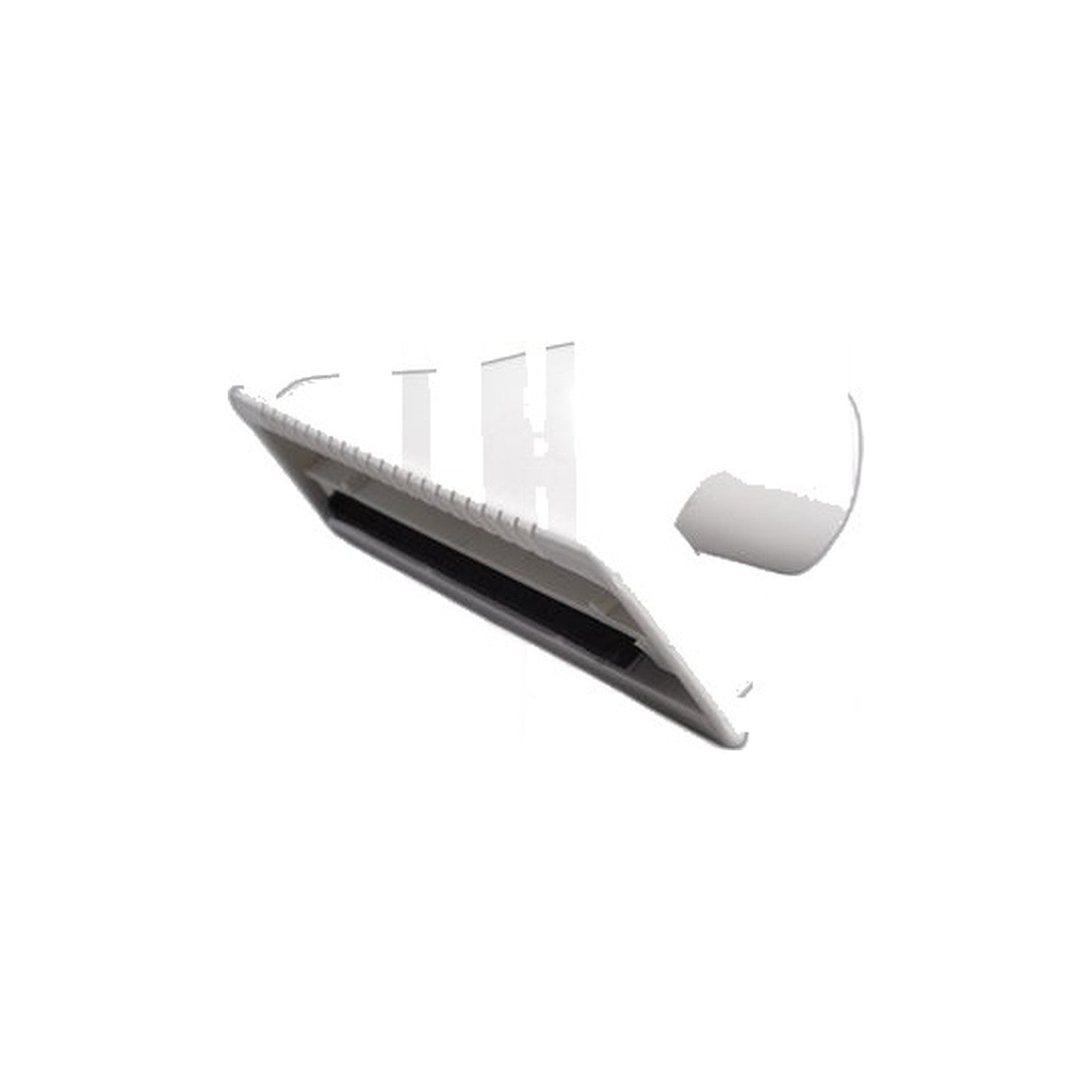 White Upholstery Nozzle with Brush Strip (Fitall)
