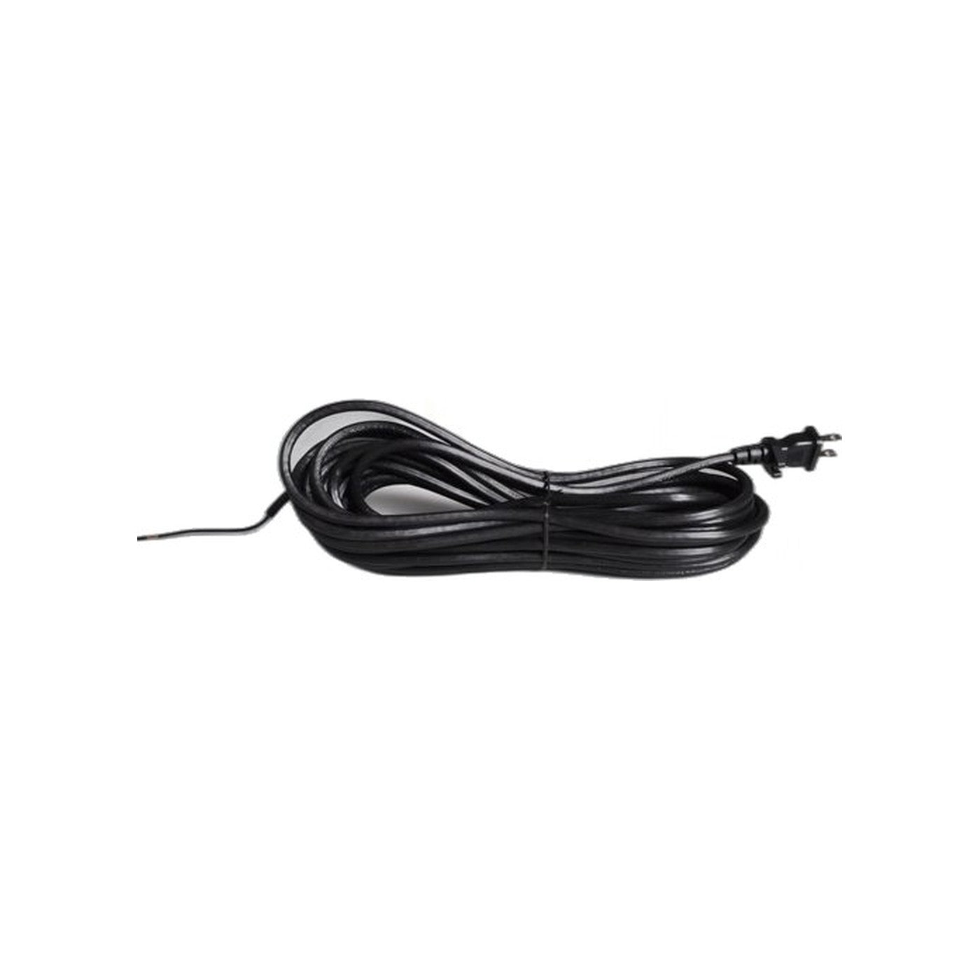 Cord - 50' 17-2 Black Fit All with Grip Male Plug