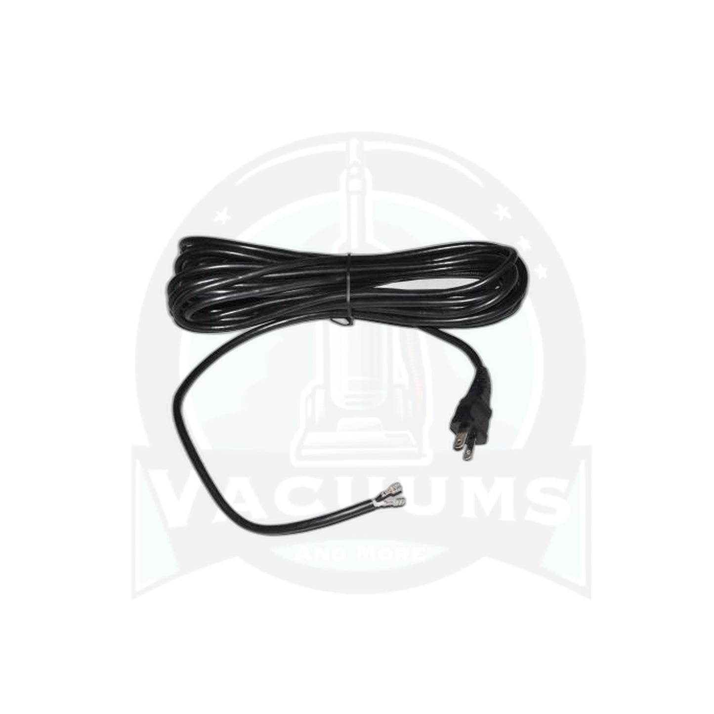 Soft Black 26ft 2-Wire Cord Reel Cord with Terminals - Vacuums and More