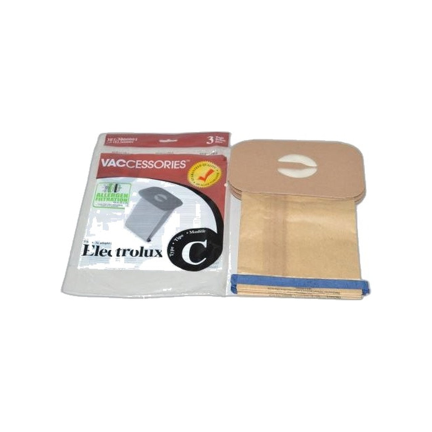 Canister Paper Bags 3-Pack Type C - Electrolux