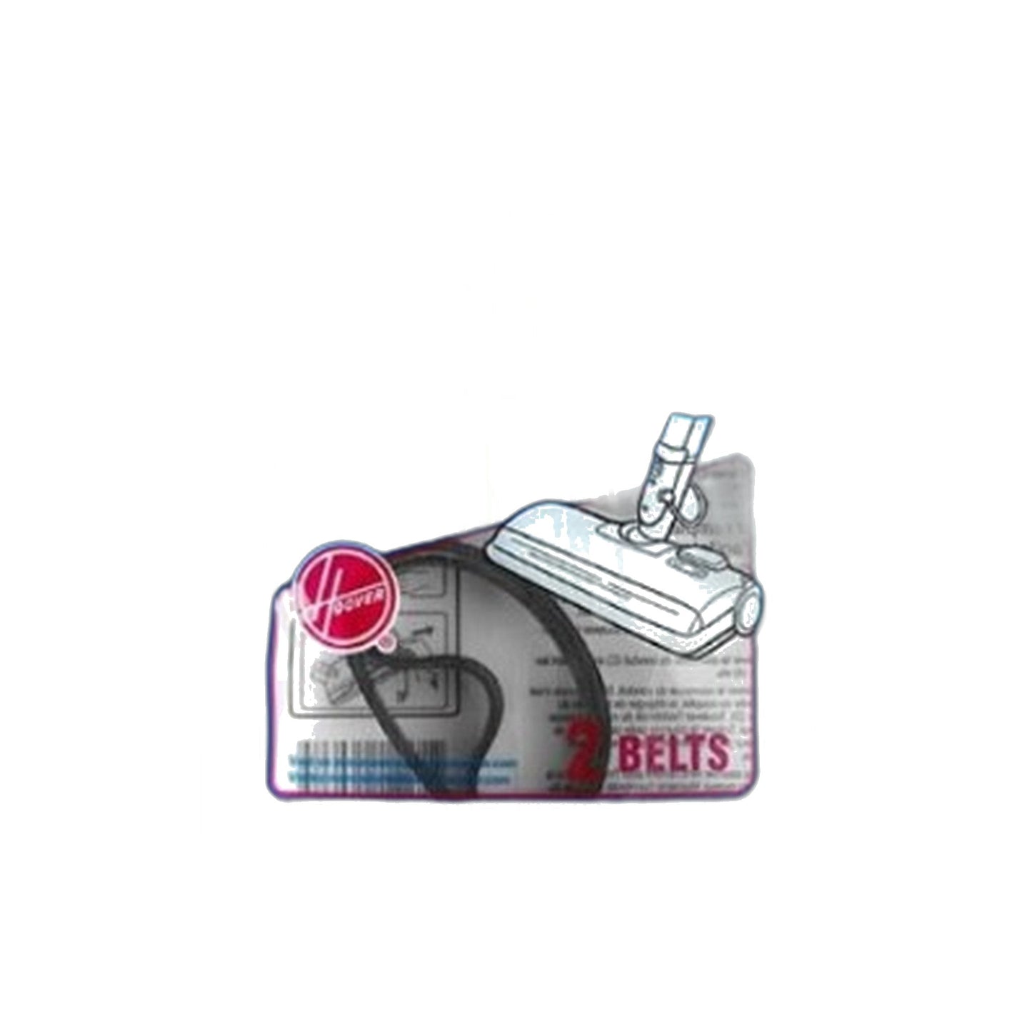 Hoover Duros Power Nozzle Flat Belt 2-Pack for S3590/S3591/S3592