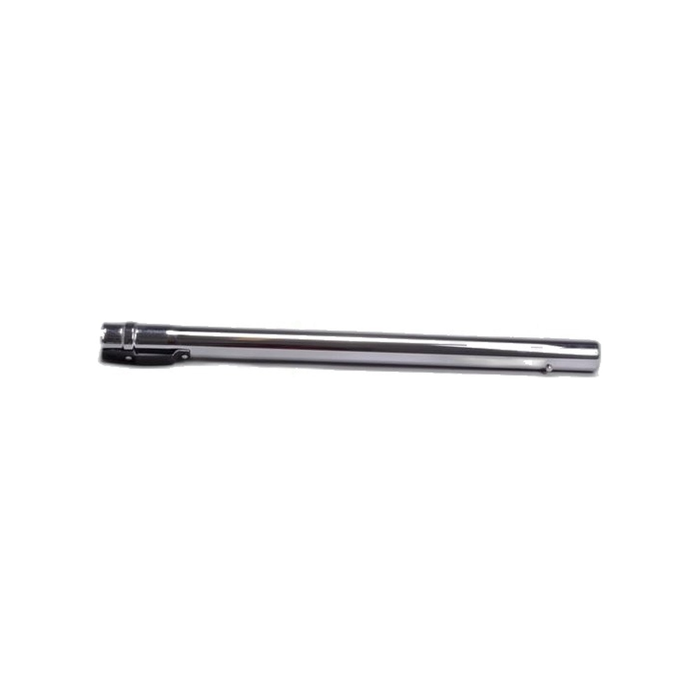 Hoover One-Piece Chrome Metal Wand with Button Lock Pin - Canister Models