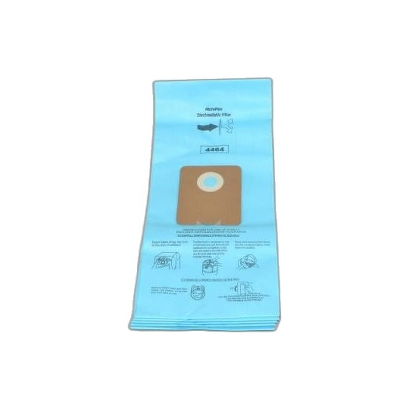 Mastercraft Micro Wet/Dry Replacement Paper Bags - Model 4464, 5-Pack, Fits