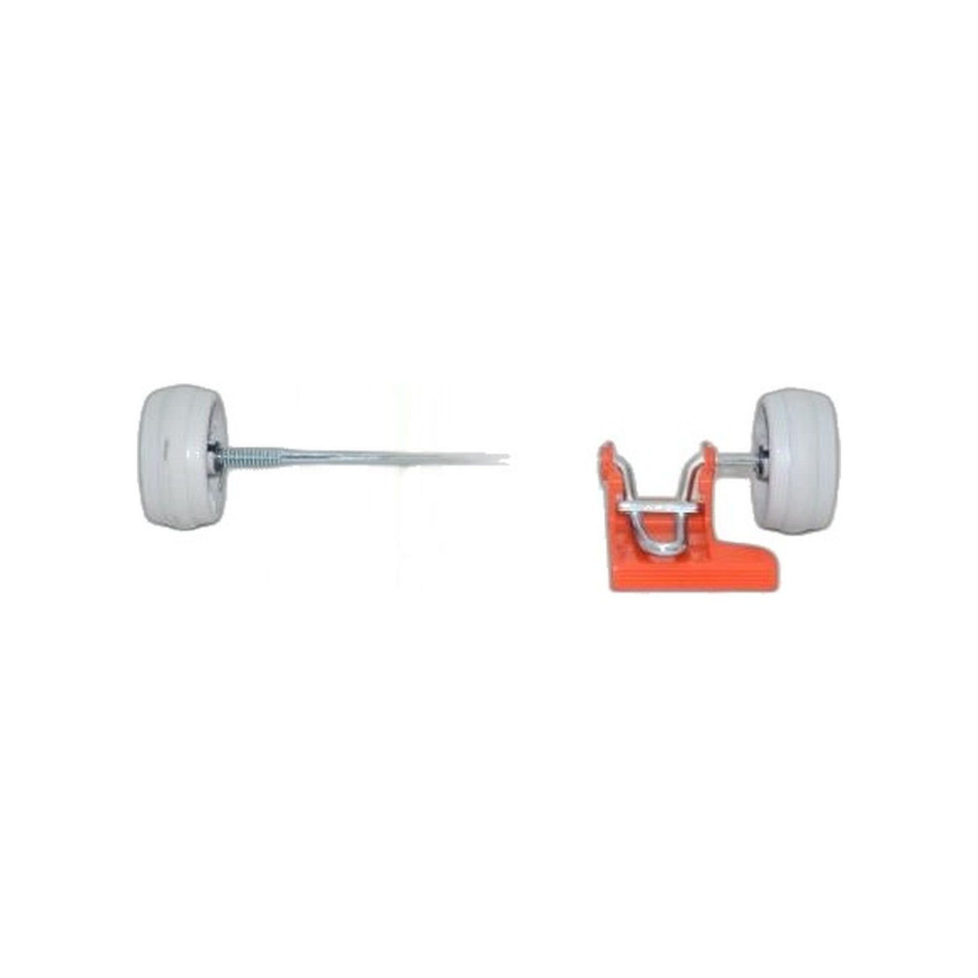 SEBO Axle with Wheels - Foot Pedal and Spring for X and G Series