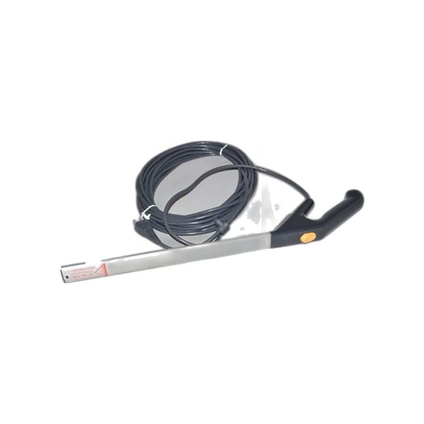 SEBO Handle with Cord - Tube and Switch for X4 and X5 (Gray Handle, Yellow Switch)