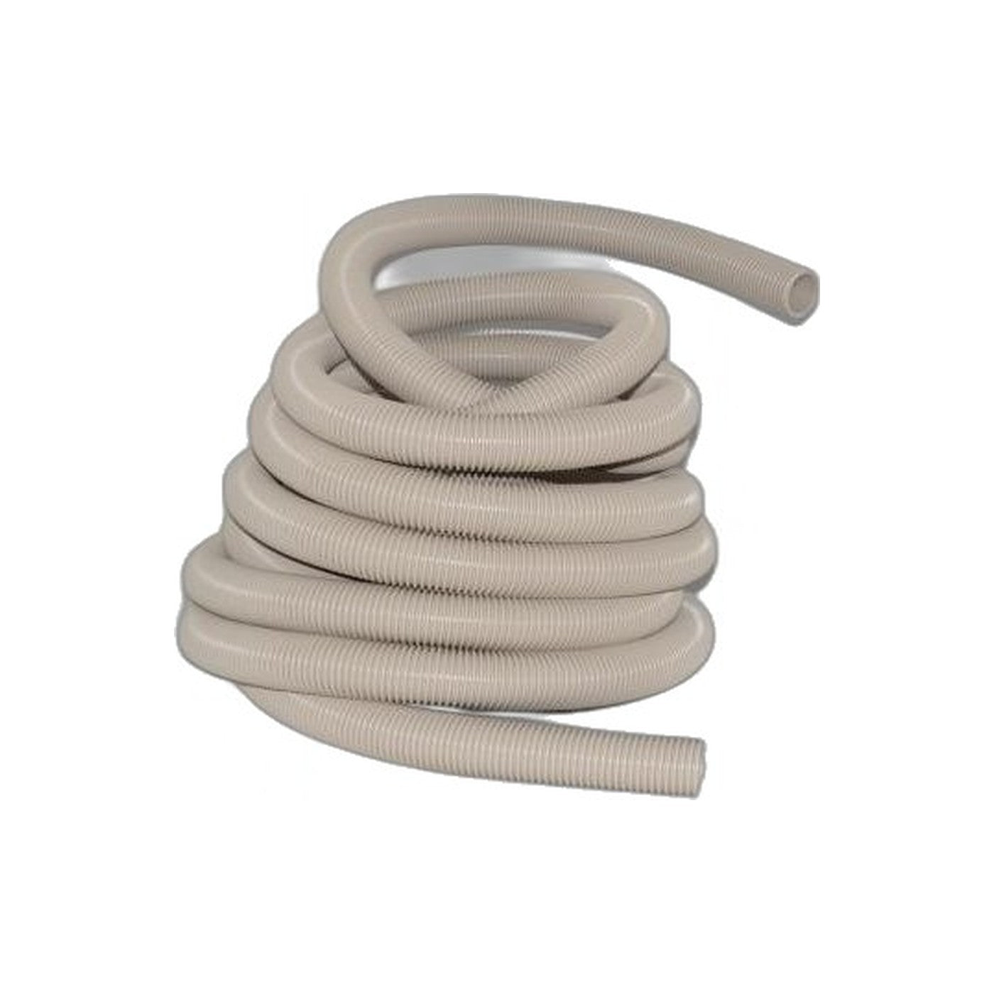 1 1/4" x 35' Crushproof Central Vacuum Hose - Beige (Blank)