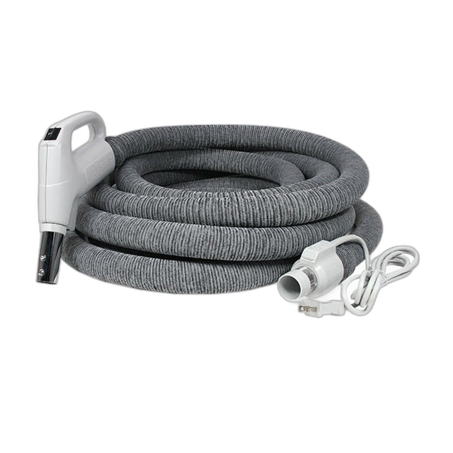 30 ft Central Vacuum Electric Hose, Corded, with Cover