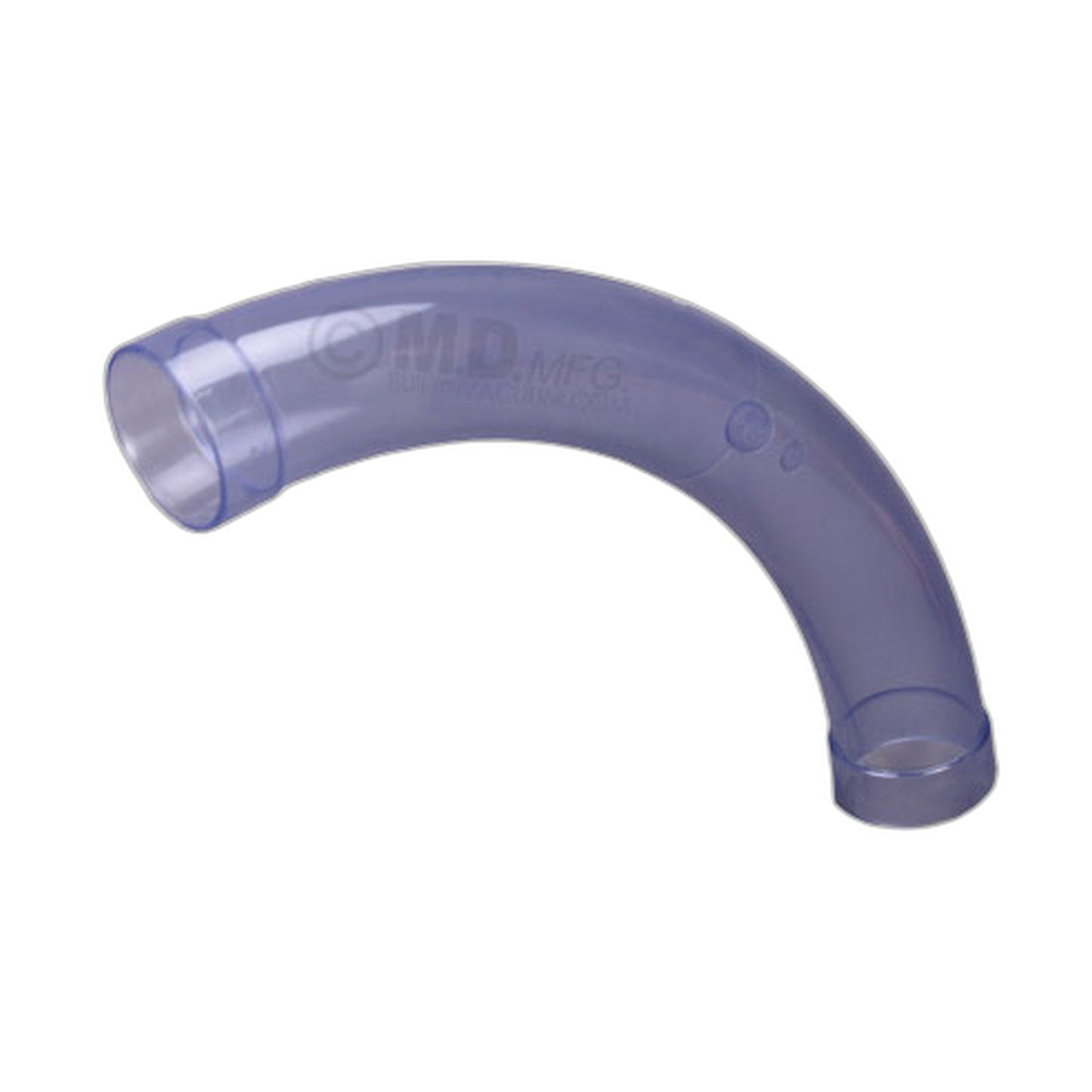 Hide-A-Hose 90 Degree Elbow, Clear Demonstration Fitting