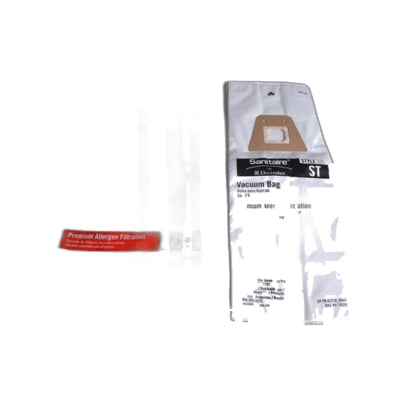 Sanitaire PAPER BAGS- St,5Pk,Sc-600,Upright - CLOTH MATERIAL