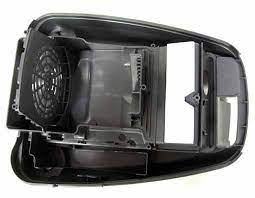 Bottom Casing (new style), with 6751GS castors, for K series (gray black) - SEBO