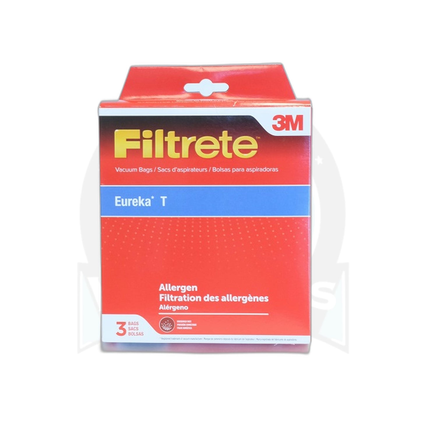 Eureka Type T 3M Filtrete Allergen Vacuum Bags, 3-Pack