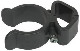 Mounting Clip with screw, for 2 attachments, DART and FELIX Rosso (gray black)
