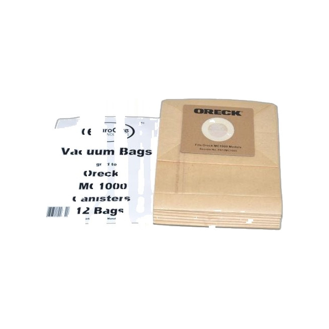 Paper Bags - Oreck Quest Straight Suction Canister (12-Pack)