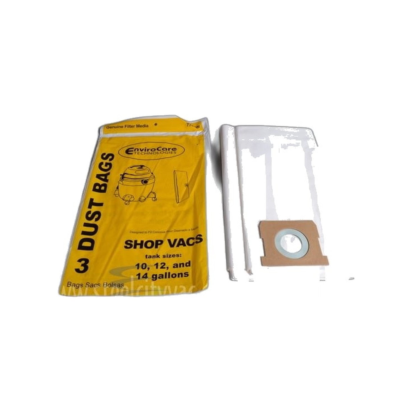 Wet/Dry Paper Bags - Shop-Vac / Craftsman 10-14 Gallon (3-Pack)