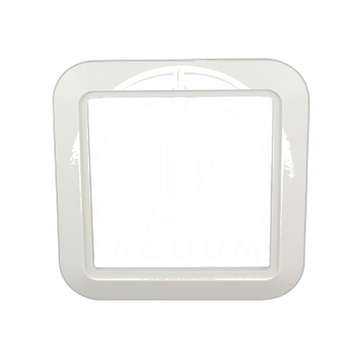 Vaculine ES Central Vacuum Inlet Valve Trim Plate, White