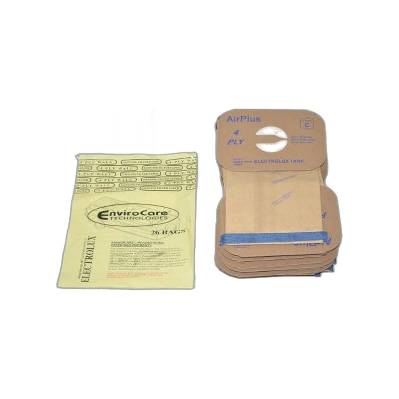 Electrolux Style C Tank Paper Bags - 4-Ply, 26-Pack