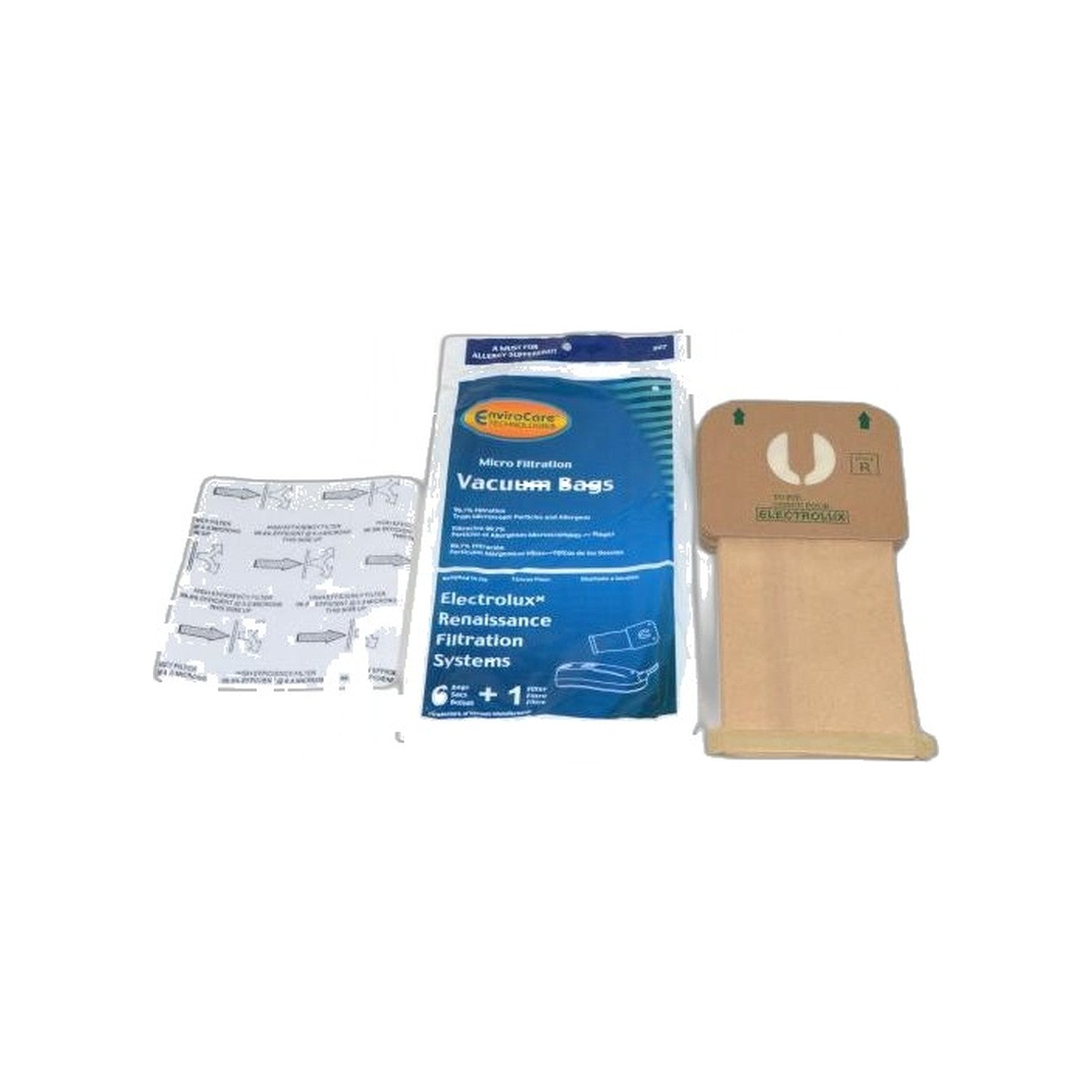 Electrolux Renaissance Paper Bags - 6 Pack + 1 Filter