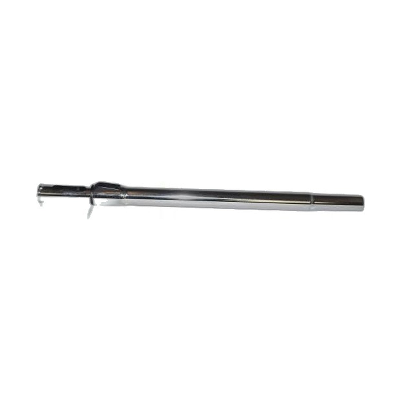 Stainless Steel Telescopic Wand with Button Lock Upper & Friction Fit Lower - 1 1/4"