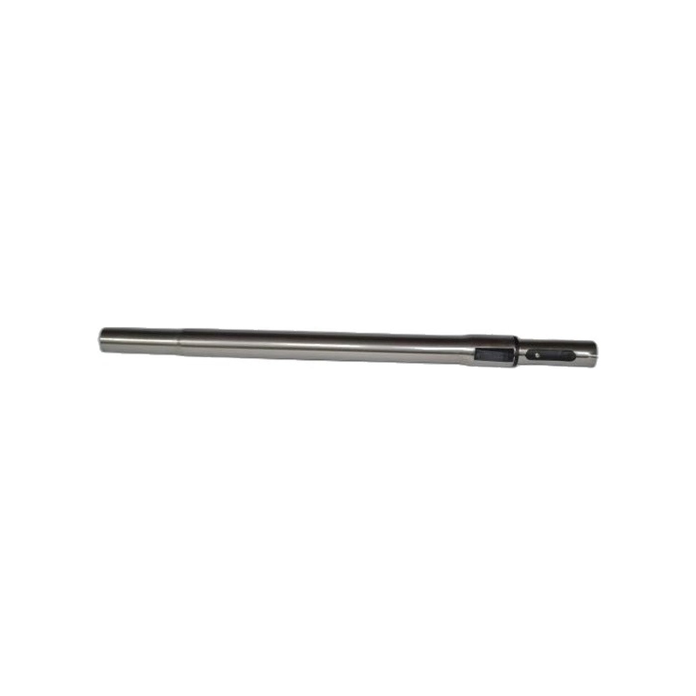Stainless Steel Telescopic Wand with Button Lock Upper & Friction Fit Lower - 1 1/4"