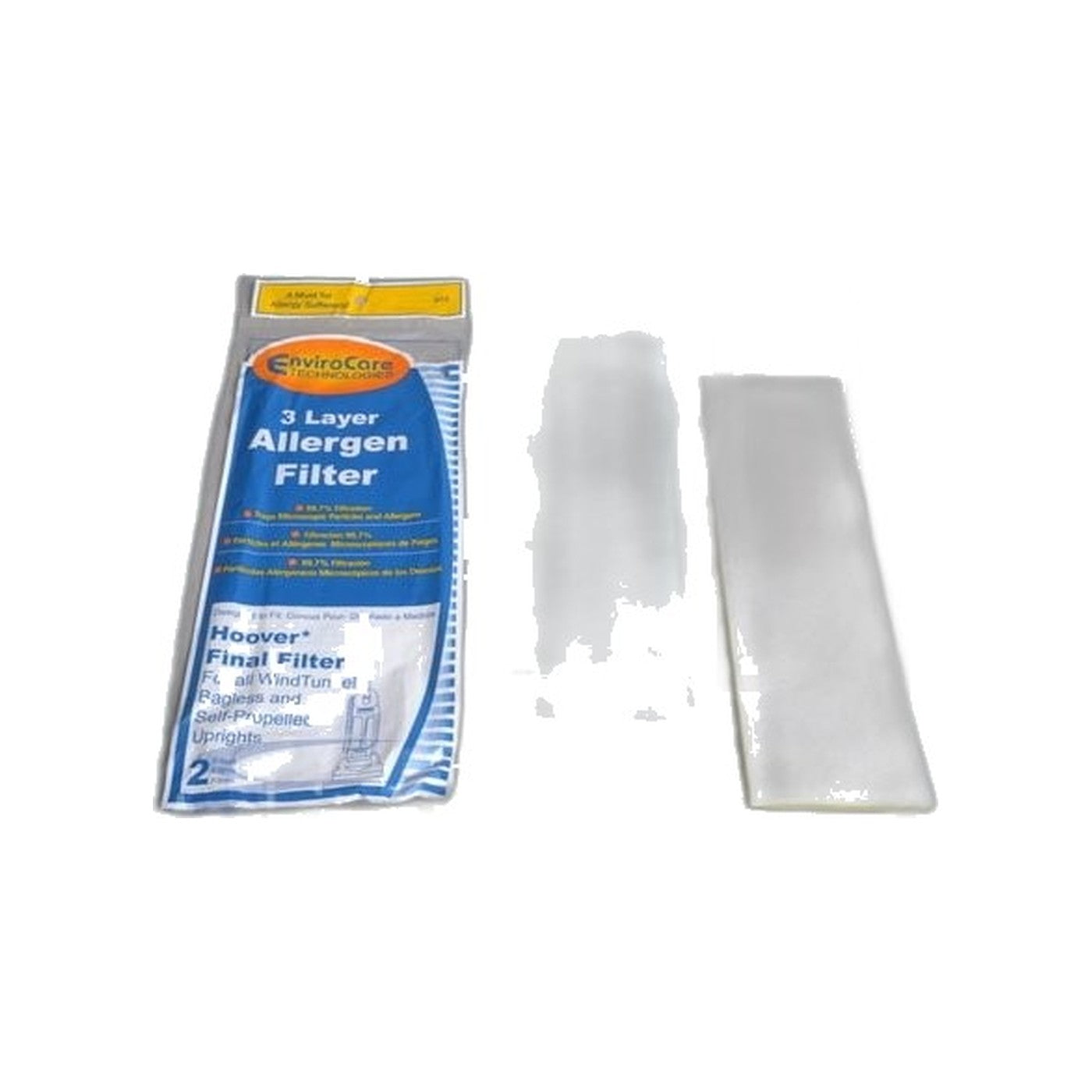 Hoover U5750 Upright Vacuum Foam Filter, 2-Pack