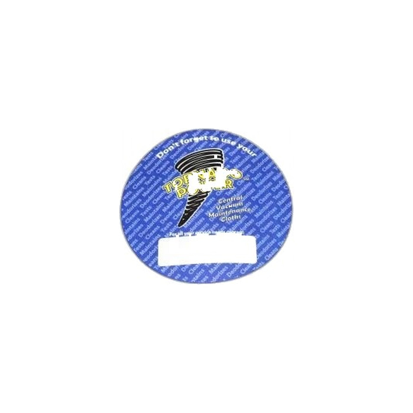 Tornado Power Reminder Sticker