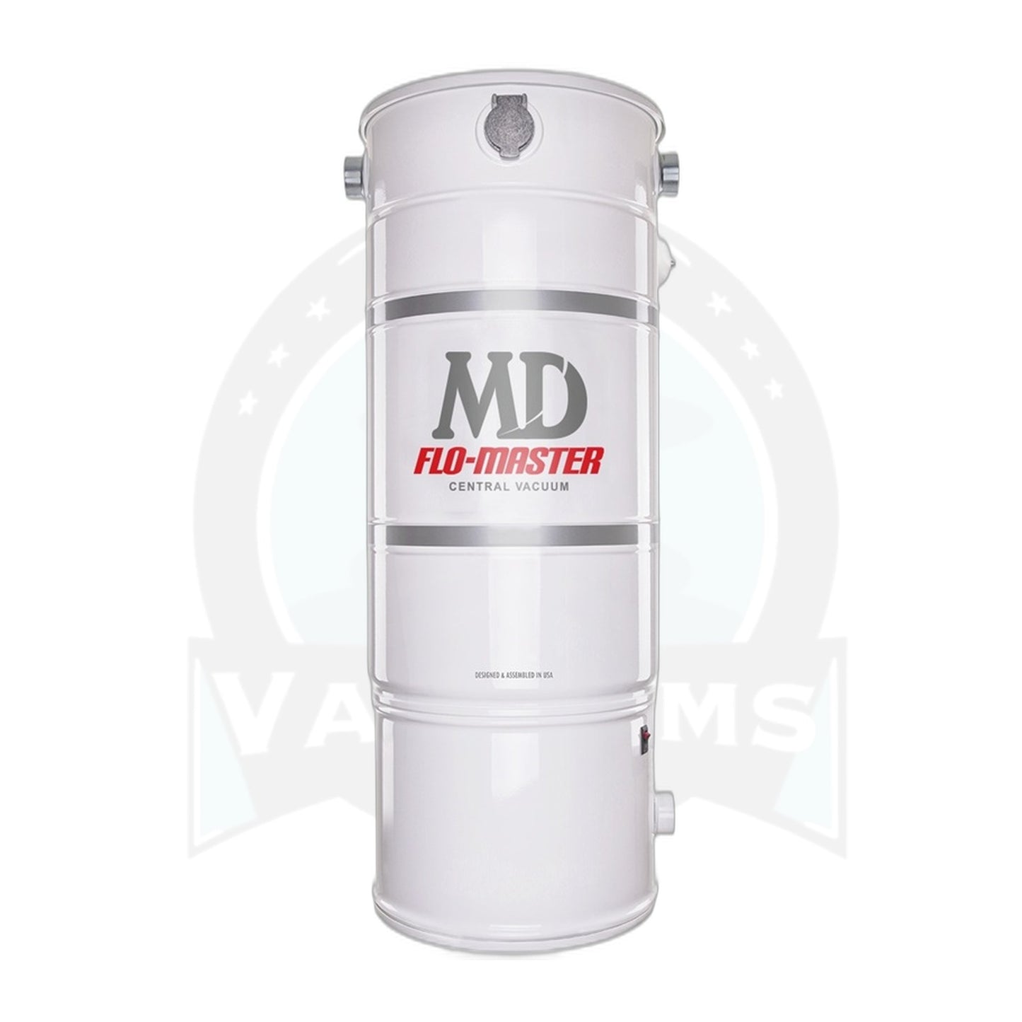 MD Flowmaster F650T Top-Fill Central Vacuum - 650 AW, 8 Gal