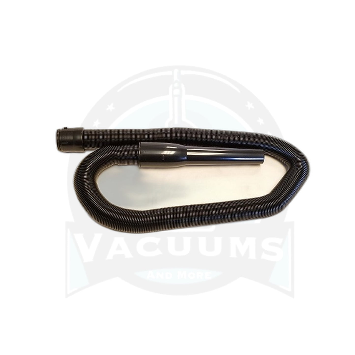 Wally 4 Meter (13 Ft) Black Stretch Hose Assembly - Central Vacuum