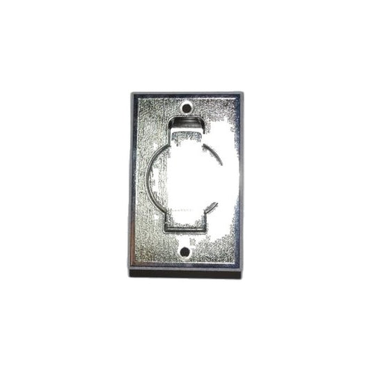 Chrome Metal Inlet Valve - Beam Central Vacuum