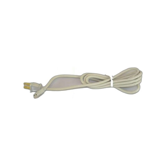 Central Vacuum 6 ft Electric Pigtail Cord - Female Receptacle to Wall Plug