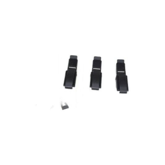 Latch Kit - ProTeam LineVacer Top/Bottom Cap (3 Latches, 3 Locks, 6 Rivets, 6 Washers)