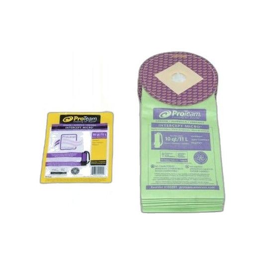ProTeam Micro Filter Paper Bags - 10 Pack (LineVacer)