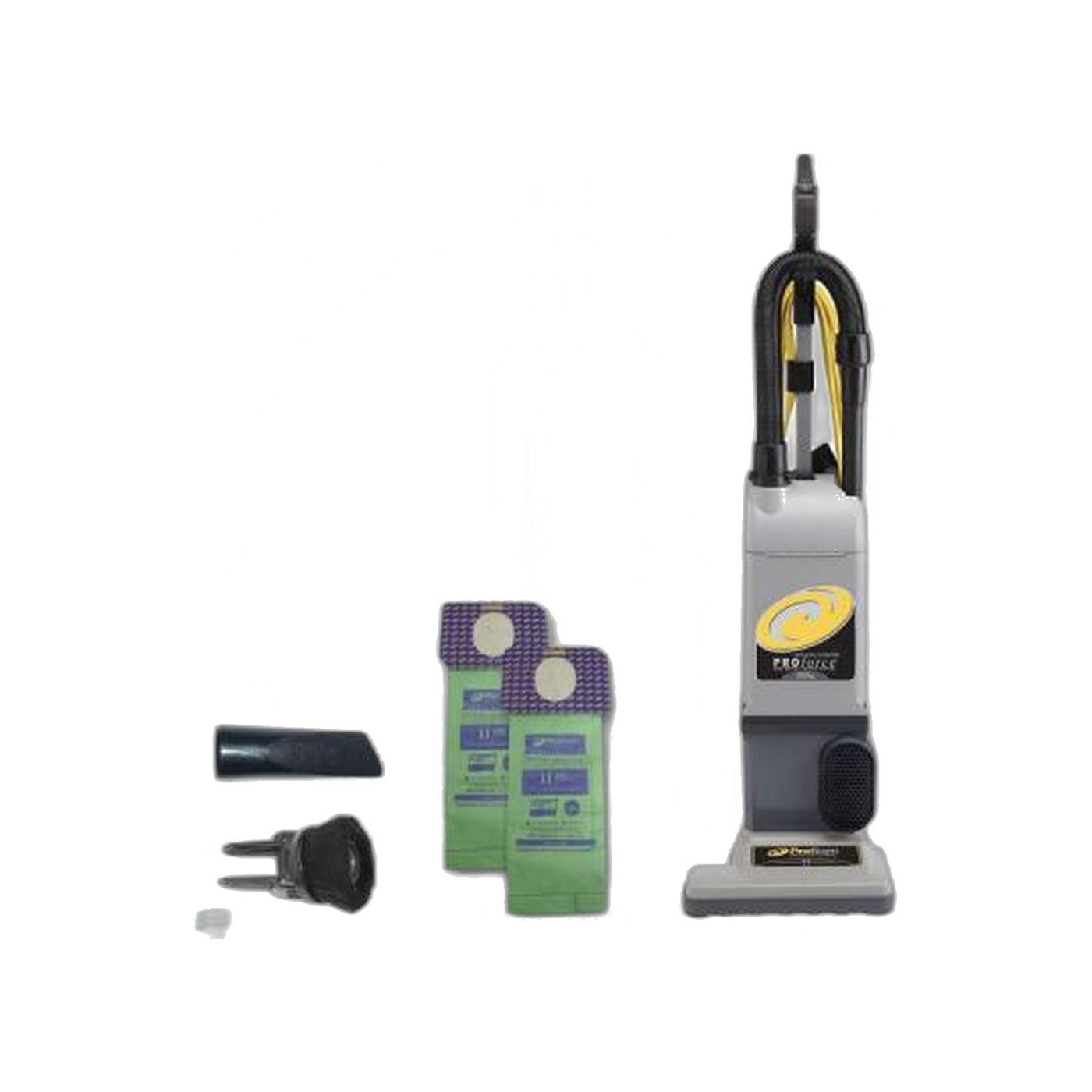 ProTeam 1200XP ProForce Upright with Tools, HEPA, 12", Gray