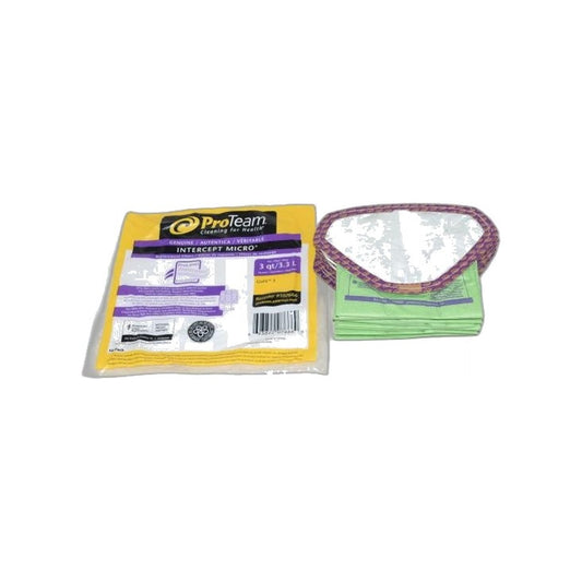 ProTeam Open Collar Paper Bags - Gofit 3, 10 Pack
