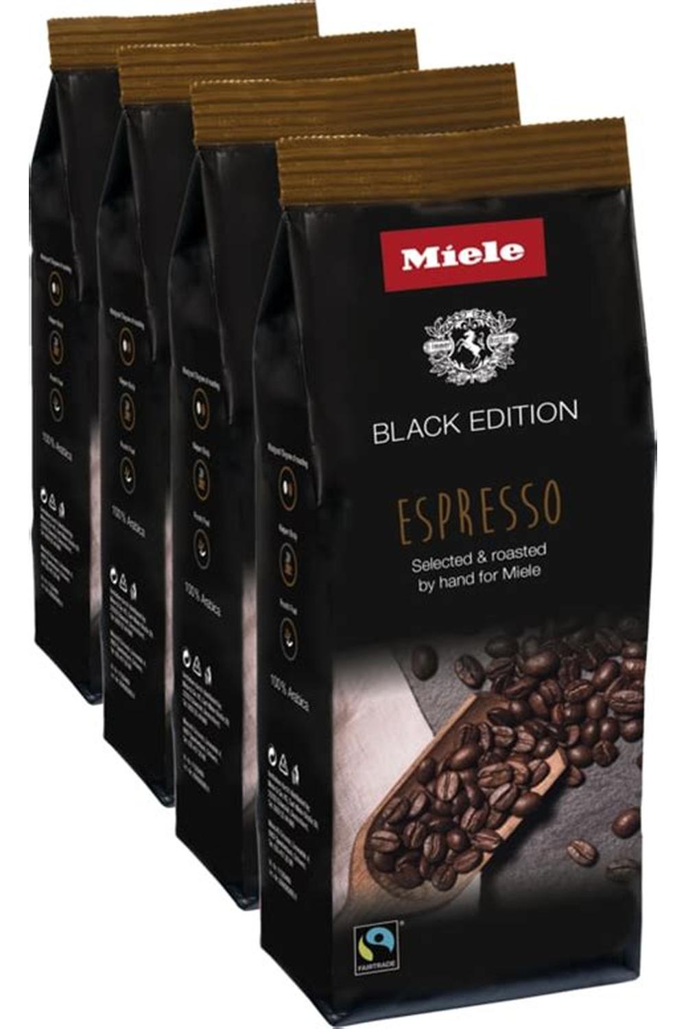 Coffee Beans - Black Edition Espresso 4 pk - Miele