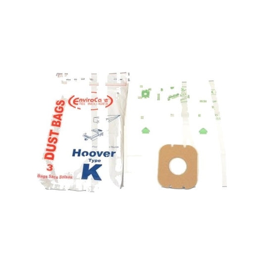Hoover Style K Spirit Canister Vacuum Bags - 10 Pack