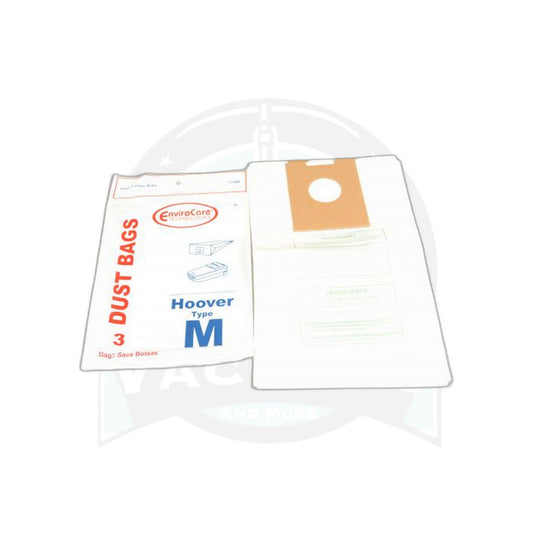 Hoover Style M Dimension Canister Vacuum Bags - 3 Pack - Hoover
