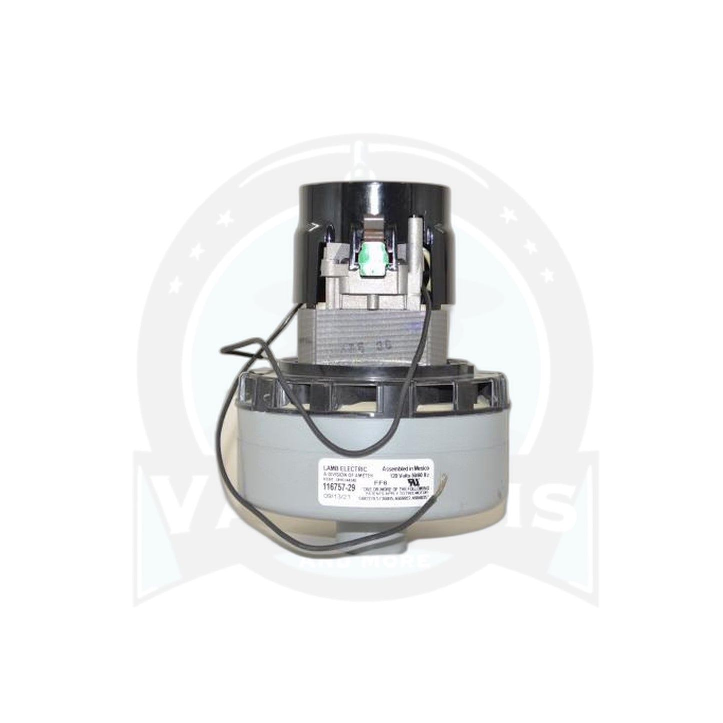 Motor - 2-Stage, 5.7", Quiet Bypass, Perpendicular Discharge, Ball/Sleeve