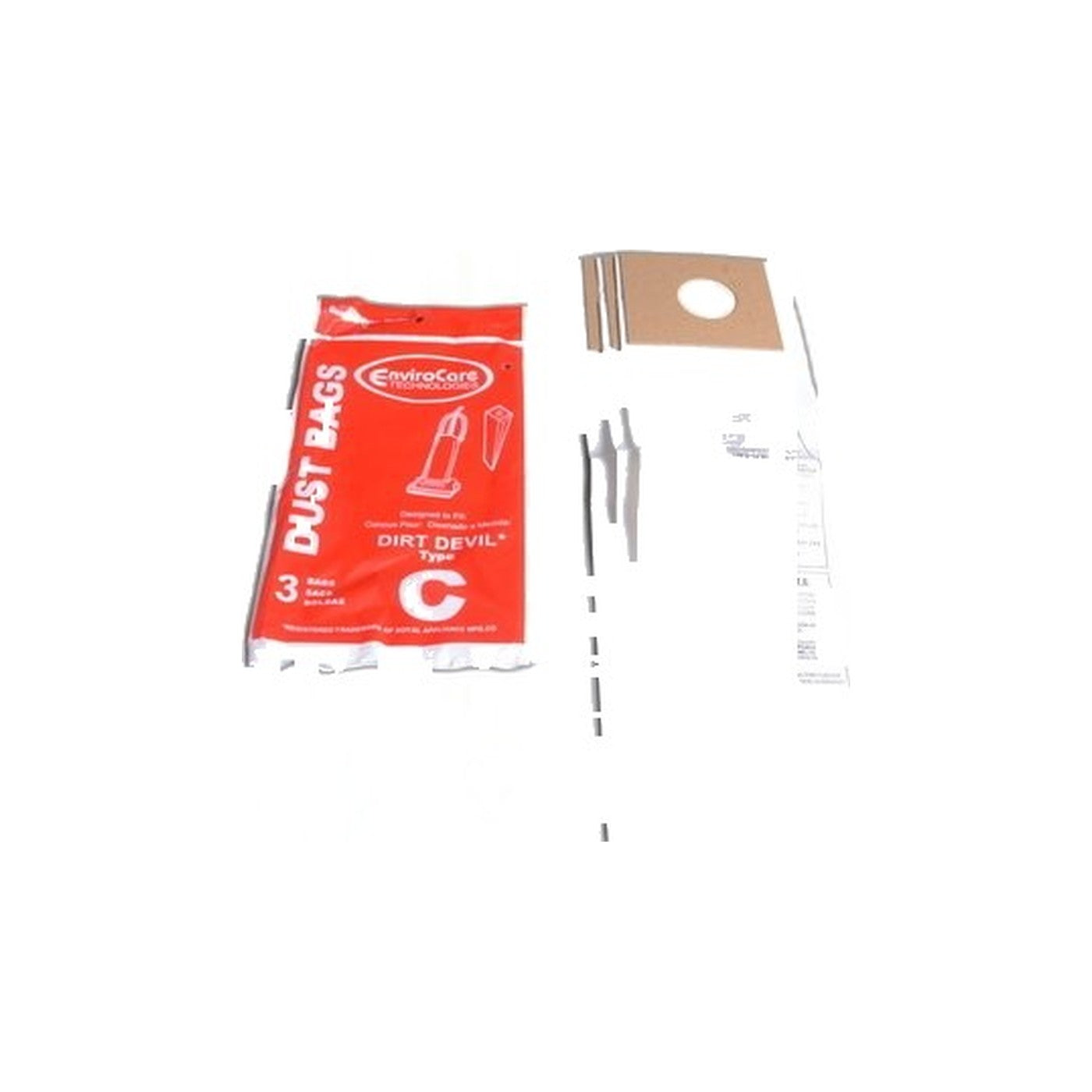 C Upright Paper Bags - Royal D7200 - 3 Pack