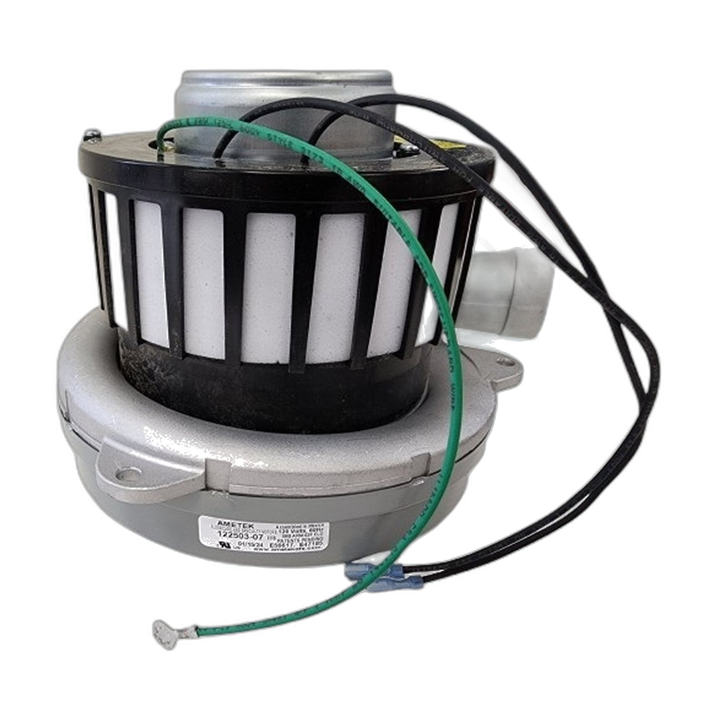 Lamb Ametek 8.4" 120V Bypass Motor for VacuMaid SR60, SR800, Vacuflo DB8000