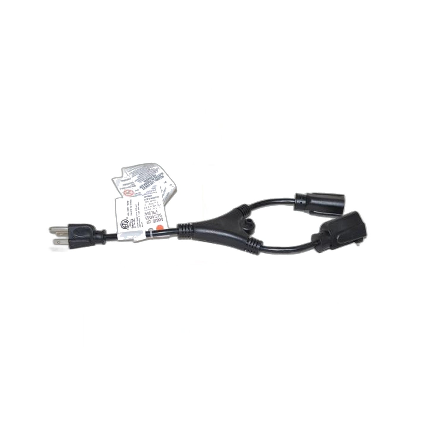 Wessel Werk Power Cord Splitter Cable - 14", 14 AWG